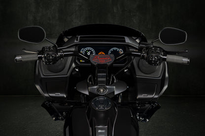 Big Daddy 1 1/2  Pullback Riser & Low Bend Moto Bar Combination for 2023 CVO & 2024-2026 Road Glide Models (Redline Red)