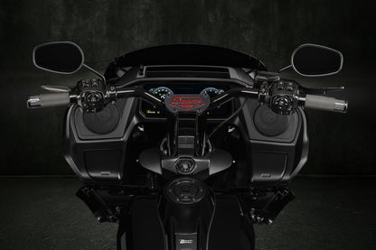 Big Daddy 1 1/2  Pullback Riser & Low Bend Moto Bar Combination for 2023 CVO & 2024-2026 Road Glide Models (Redline Red)