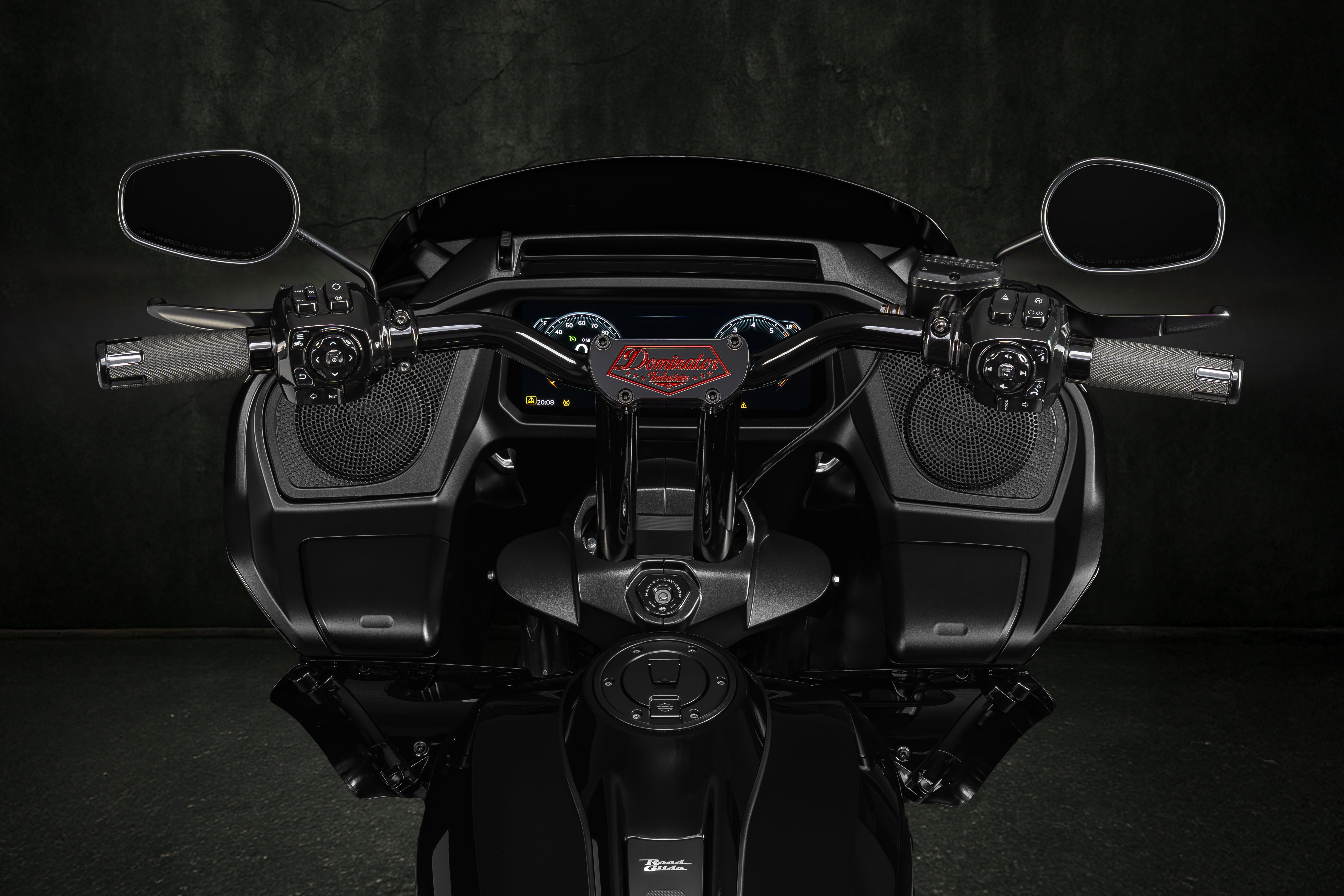 Mid Bend Moto Bar & Big Daddy 1 1/2 Pullback Riser Combination for