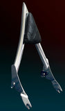 The Original Diablo 1.5" Sissy Bar for 2014 and newer Touring Models (Classic Chrome)