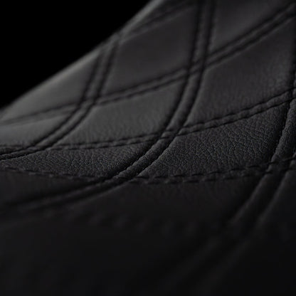 Stealth-Grip™ Premium 2-Up Double Diamond Saddles for 2006-2017 Dyna