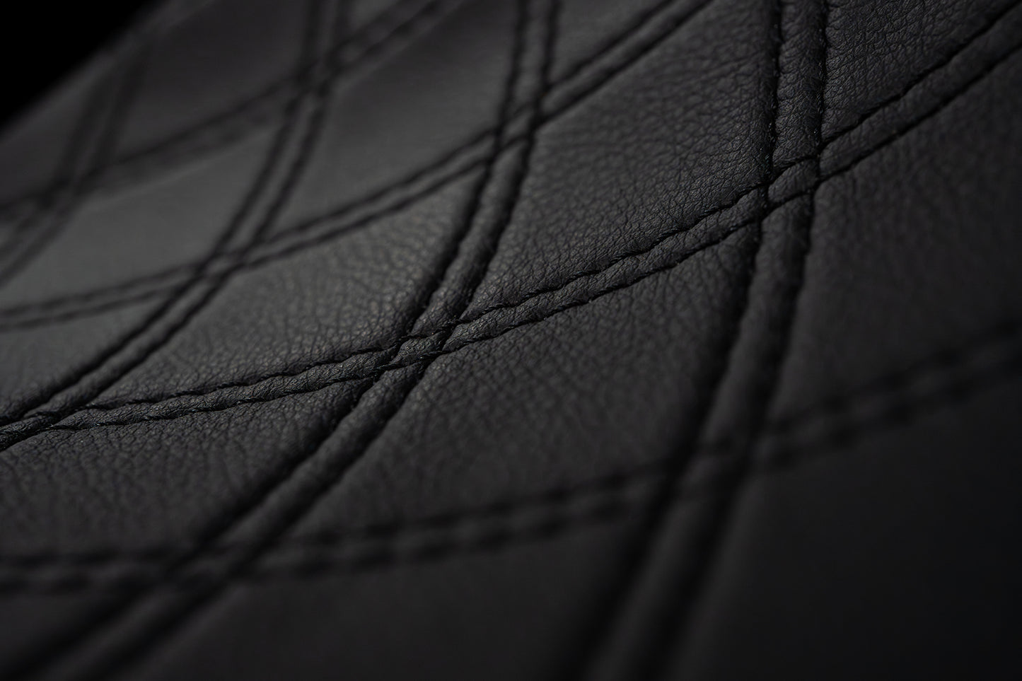 Stealth-Grip™ Premium 2-Up Double Diamond Saddles for 2006-2017 Dyna