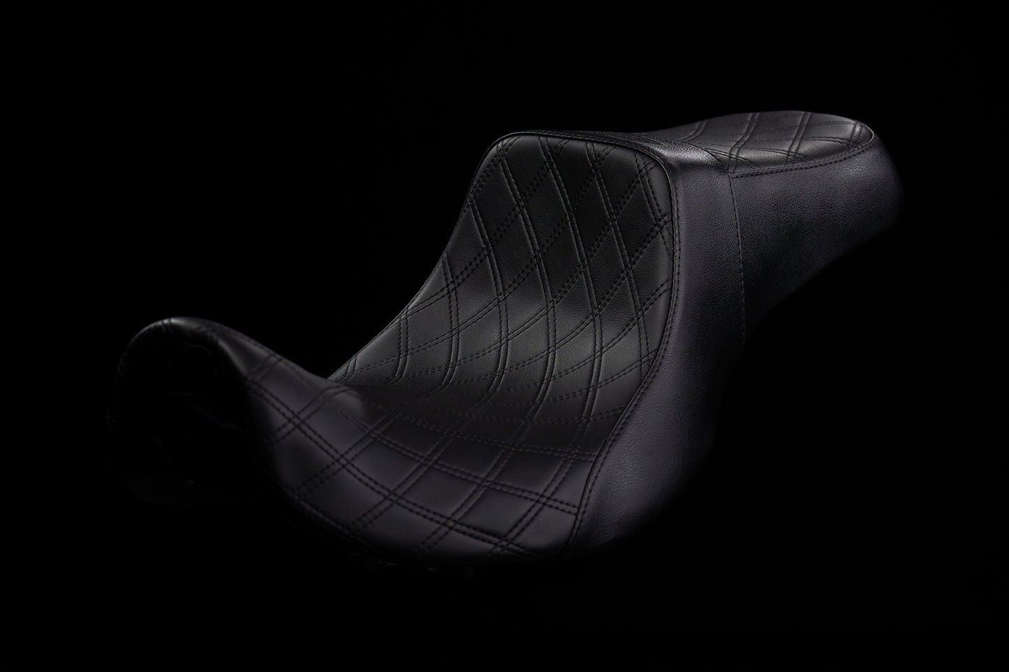 Stealth-Grip™ Premium 2-Up Double Diamond Saddles for 2006-2017 Dyna