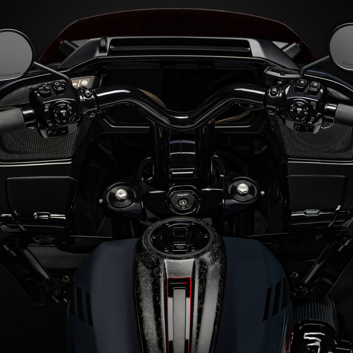 Big Daddy MX-V Bars™ for 2024-2026 Road Glides (Gloss Black) Guaranteed IN STOCK