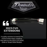 2023-2024 CVO Road Glide/Street Glide (VVT) 100% Plug-N-Play Handlebar Control Extensions
