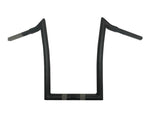 Road Glide Meathook Ape Hanger Handlebars, 1 1/4 Inch Diameter, 13 Inch Rise, Flat/Matte Black
