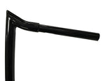 Road Glide Meathook Ape Hanger Handlebars, 1 1/4 Inch Diameter, 13 Inch Rise, Gloss Black