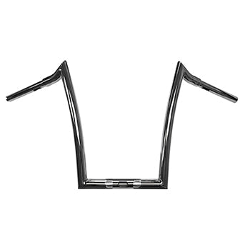 Road Glide Meathook Ape Hanger Handlebars, 1 1/4 Inch Diameter, 14 Inch Rise, Chrome