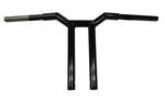 Lane Splitter MX-T Bar, 1 1/4 Inch Diameter, 12 Inch Rise, Gloss Black