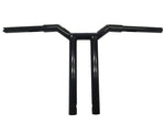 Lane Splitter MX-T Bar, 1 1/4 Inch Diameter, 14 Inch Rise, Gloss Black