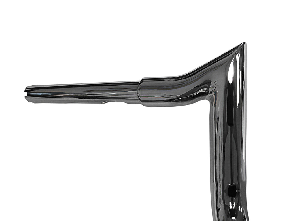 Meathook Bagger/Touring Street Glide Ape Hangers, 1 1/4 Inch Diameter , 12  Inch Rise, Chrome