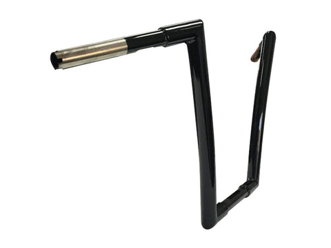 Miter Cut Ape Hanger Bars, 1 1/4 Inch Diameter, 10-20, Gloss Black – Dominator  Industries
