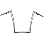 Miter Cut Ape Hanger Bars, 1 1/4 Inch Diameter, 12 Inch Rise, Chrome