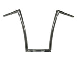 Miter Cut Ape Hanger Bars, 1 1/4 Inch Diameter, 20 Inch Rise, Chrome