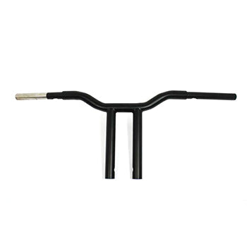 Dominator Industries 1 1/4 Meathook Ape Hanger Handlebar, 16 Rise,  Compatible With 1996-2017 Dyna, Softail, Sportster 1998-2013 Road Glide,  2018-2023