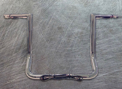 100% Plug & Play 16" Meathook Miter Apes 2014-2015 Electra & Street Glide, Special, Ultra Limited, low Harley Davidson