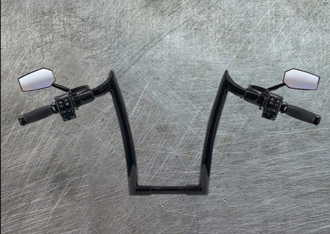 14 Meathook Ape Hangers for for 2013-2023 Harley-Davidson