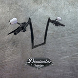 1.5 Diameter in Gloss Black | 1.5 | Big Daddy Meathook Ape Pre-Wired 16 Breakout 2013 -2023 | Dominator Industries