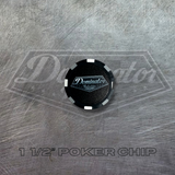 Poker Chip With 5 Piece Sticker Pack