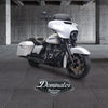 2008-2013 Street Glide Complete All In One Meathook Ape Kits. (Classic Chrome)