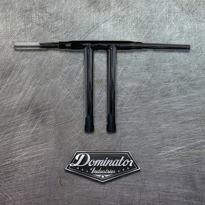  Dominator Industries 1 1/4 Gloss Black 8 Meathook Bar Ape  Hangers Handlebars Compatible With 1996-2023 Harley-Davidson Bagger Electra  & Street Glide With Or Without ABS & Heated Grips : Automotive