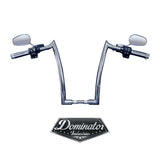 Pre-Wired 18" BIG DADDY 1 ½" MEATHOOK APES FOR 2014-2024 ROAD KING STANDARD/CLASSIC & FREEWHEELER (CHROME)