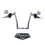 Pre-Wired 16" BIG DADDY 1 ½" MEATHOOK APES FOR 2014-2024 ROAD KING STANDARD/CLASSIC & FREEWHEELER (CHROME)
