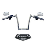 12" BIG DADDY 1 ½" MEATHOOK APES FOR  ROAD KING STANDARD (CHROME)