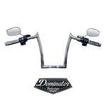 Pre-Wired 12"  BIG DADDY 1 ½" MEATHOOK APES FOR 2014-2024 ROAD KING STANDARD/CLASSIC & FREEWHEELER (CHROME)