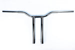 PreWired 12" MX T Bars for 2011 & Newer Sportster and Softail models! Classic Chrome