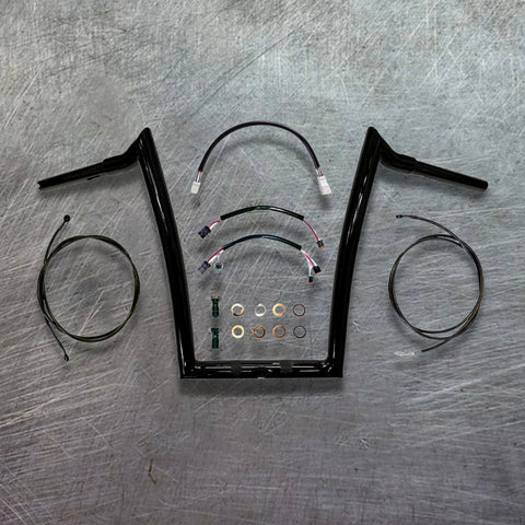 Road King Standard 10 Meathook Ape Complete All In One Kit (Gloss Bla –  Dominator Industries