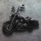 Road King Special Complete All In One Meathook Ape Hanger Kit.(18" Gloss Black)