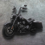 Road King Special Complete All In One Meathook Ape Hanger Kit.(20" Gloss Black)