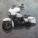 Street Glide Complete All In One Meathook Ape Hanger Kit. (12" Classic Chrome)